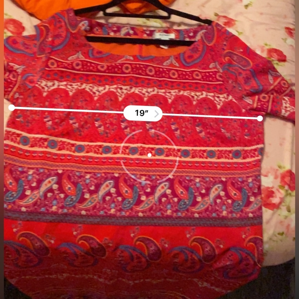 Old Navy | Women’s Dress | Large | Like New | 3/4 Sleeve | Casual | Colorful - Picture 15 of 16